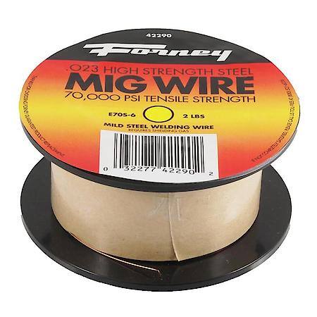 Mild Steel Mig Wire .023 Diameter 2 Lb Spool (E70S-6)