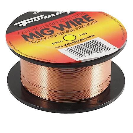 Mild Steel Mig Wire .023 Diameter 2 Lb Spool (E70S-6)