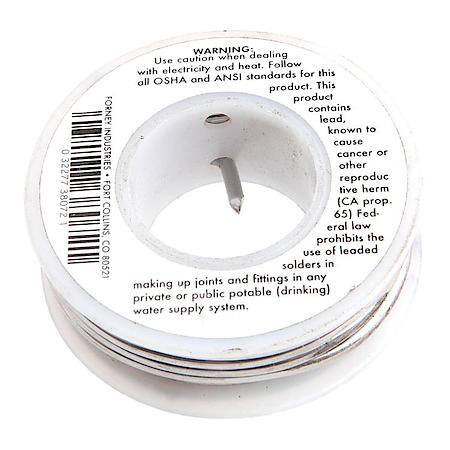 Solder, Electrical Repair, Rosin Core, 1/16 Inch, 4 Oz.
