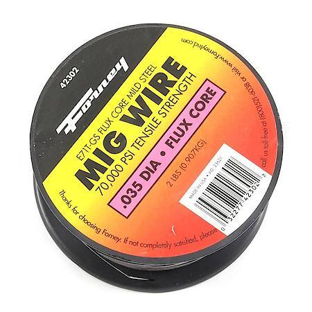 Flux Core Mild Steel Wire .035 Diameter 2 Lb Spool (E71-Tgs)