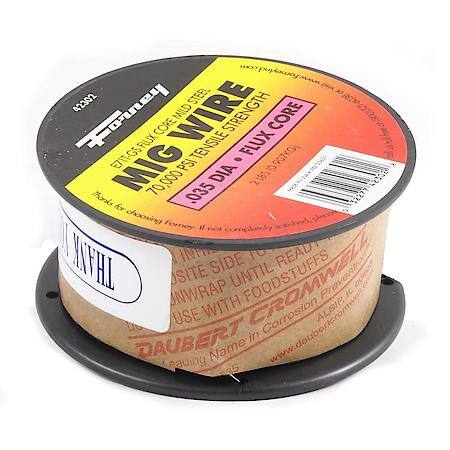 Flux Core Mild Steel Wire .035 Diameter 2 Lb Spool (E71-Tgs)