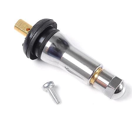 TPMS Rubber Snap-in Valve for GM with Chromed Sleeve