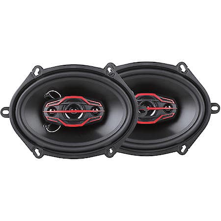 4-Way 5"X7"/6"X8" Speakers With 120 Watts Max And 30 Watts Continuous Power