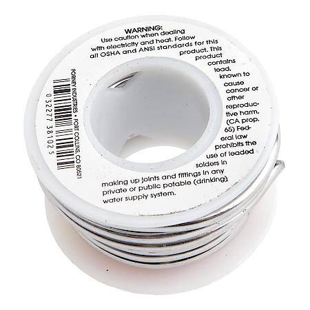 Solder, General Purpose Repair, Acid Core, 1/8 Inch, 8 oz.