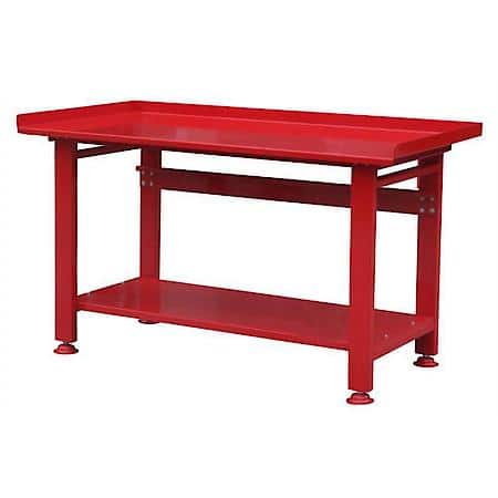 Professional Red Workbench W/ 1,200 Lb