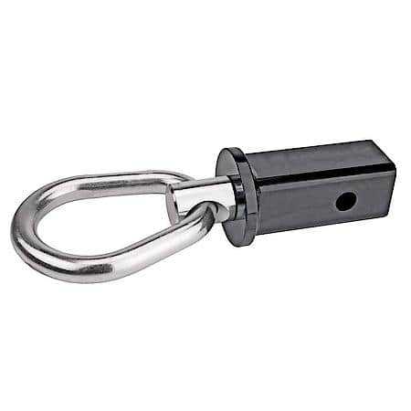 Universal Vehicle Recovering Ring, Fits 2" Hitch Box Opening, Off-Road Only