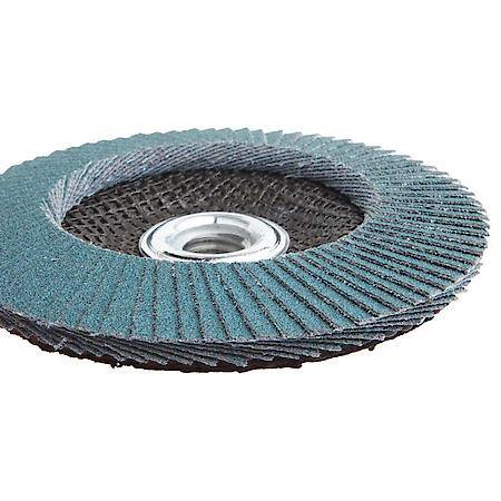 Flap Disc, Type 29 (Grinding And Finishing), 4-1/2 In X 5/8 In-11, Za80
