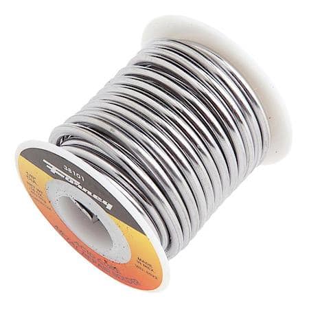 Solder, General Purpose Repair, Acid Core, 1/8 Inch, 16 Oz.