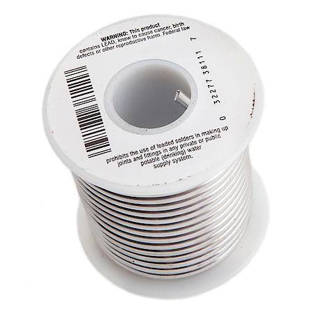 Solder - 50% Tin/50% Lead - Solid Wire 1/8In - Not Suitable For Aluminum
