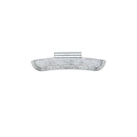 P-Series Uncoated Zinc (Zn) Passenger Knock-On Wheel Weight 1Oz.