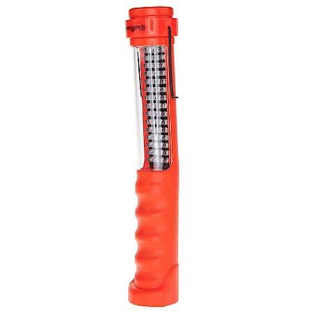Multi-Purpose Flashlight / Orange / Lumens 65/120 (Clip-Magnet Included)
