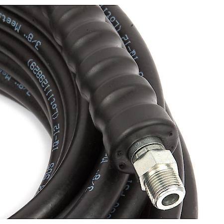 High Pressure Hose, Premium Grade, 3/8 Inch x 50 Feet Hose