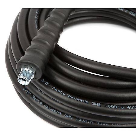 High Pressure Hose, Premium Grade, 3/8 Inch x 50 Feet Hose