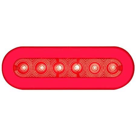 GLOLIGHT LED 6" OVAL STOP/TURN/TAIL LIGHT KIT