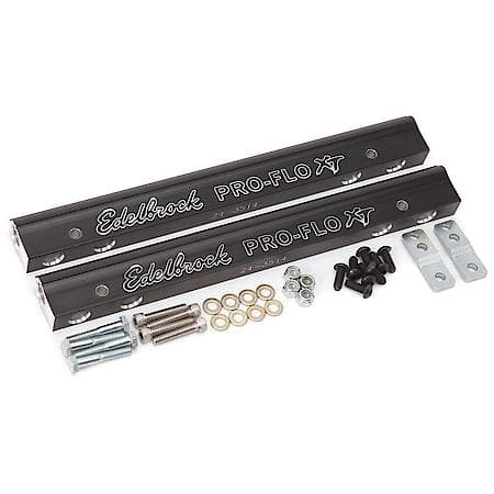 Fuel Injection Fuel Rail #3644, -6 AN Black Anodized For Chrysler RB Engine