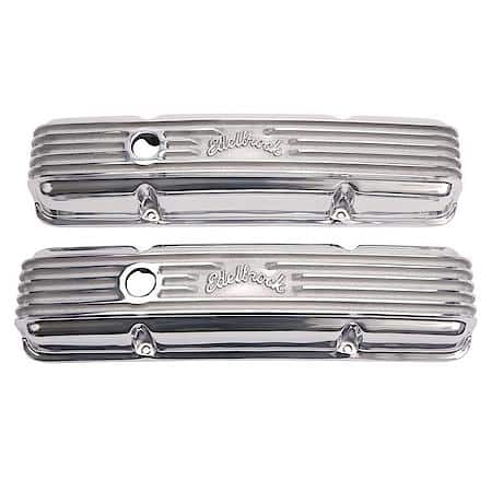 Classic Series Valve Covers: Small Block Chevy 262-400 1959-86, Aluminum