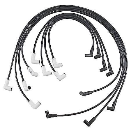 Spark Plug Wire Set - Chevy Small Block with HEI 75-86 Wires Under Valve Cover
