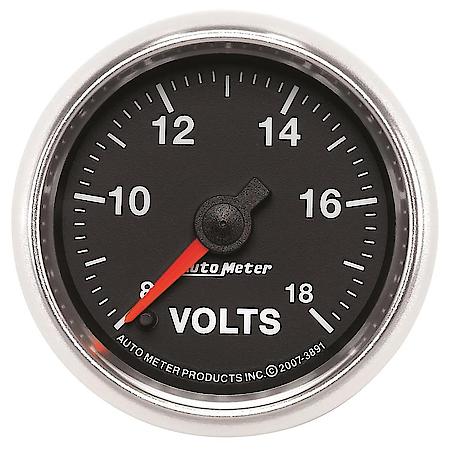 Gauge; Voltmeter; 2 1/16"; 18V; Digital Stepper Motor; GS
