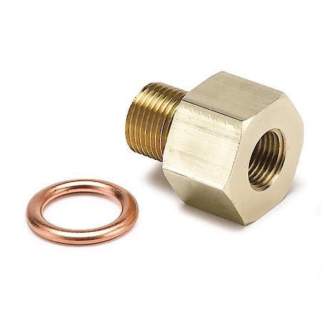 Fitting; Adapter; Metric; M12X1 Male To 1/8" NPTF Female; Brass