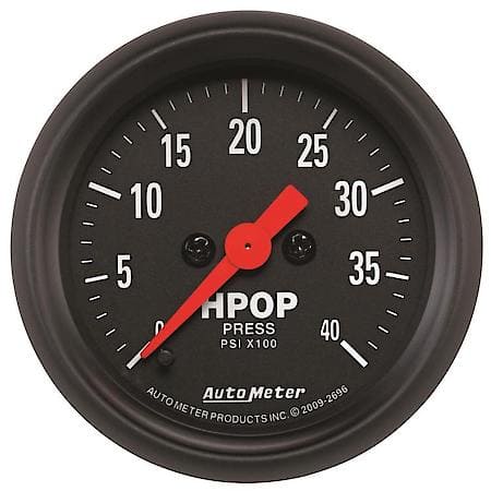 Gauge; High Press Oil Pump; 2 1/16"; 4K PSI; Digital Stepper Motor; Z-Series