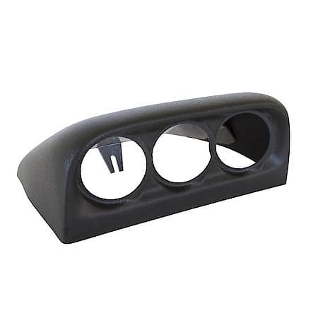 Gauge Mount; Dash Top; Triple; 2 1/16"; Dodge Ram 98-02
