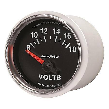 Gauge; Voltmeter; 2 1/16"; 18V; Electric; GS