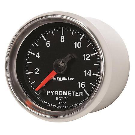 Gauge; Pyrometer (EGT); 2 1/16"; 1600 Deg. F; Digital Stepper Motor; Gs