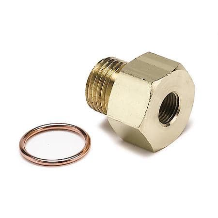 Fitting; Adapter; Metric; M16X1.5 Male To 1/8" NPTF Female; Brass