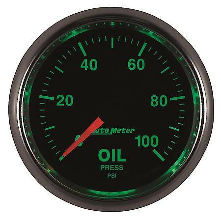 Gauge; Oil Pressure; 2 1/16"; 100 PSI; Digital Stepper Motor; Gs
