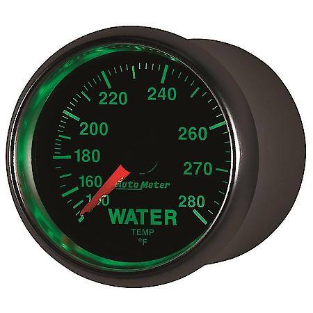 Gauge; Water Temperature; 2 1/16"; 140-280 Deg. F; Mechanical; Gs