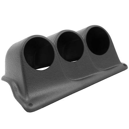 Gauge Mount; Dash Top; Triple; 2 1/16"; Ford Super Duty 99-04