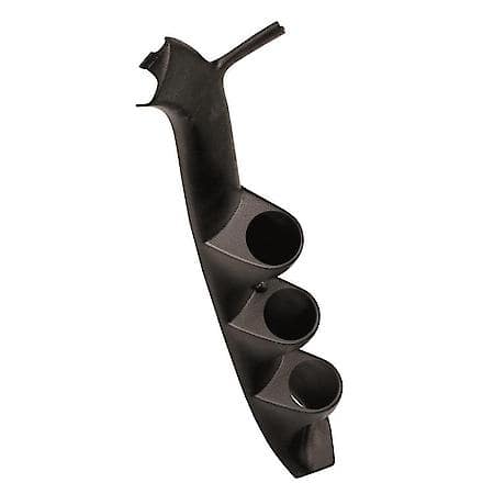 Gauge Mount; A-Pillar; Full; Triple; 2 1/16"; Mustang 87-93 (Coupe) Fox