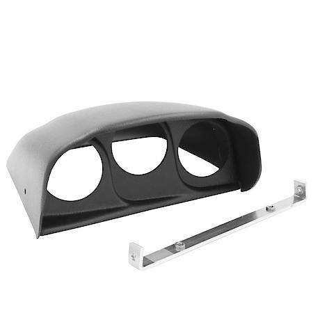 Gauge Mount; Dash Top; Triple; 2 1/16"; Dodge Ram 03-09