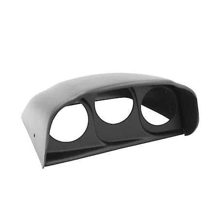 Gauge Mount; Dash Top; Triple; 2 1/16"; Dodge Ram 03-09