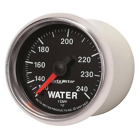 Gauge; Water Temperature; 2 1/16"; 120-240 Deg. F; Mechanical; GS