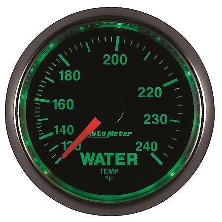 Gauge; Water Temperature; 2 1/16"; 120-240 Deg. F; Mechanical; GS