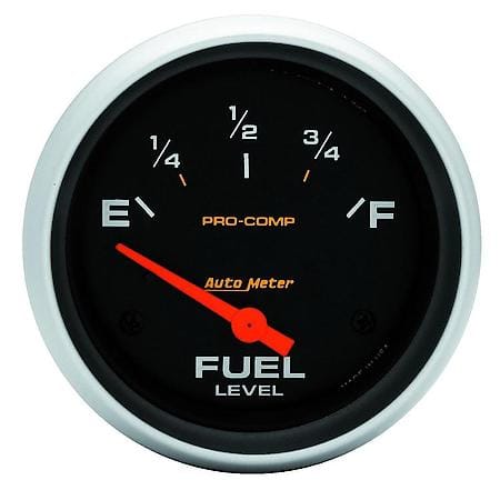 Gauge; Fuel Level; 2 5/8"; 240Oe To 33Of; Electric; Pro-Comp