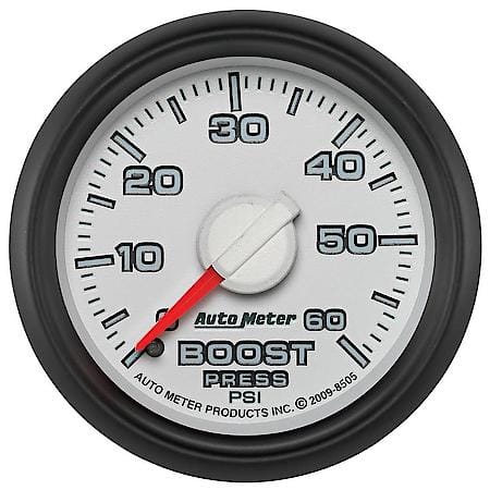 Gauge; Boost; 2 1/16"; 60 PSI; Mechanical; Ram Gen 3 Factory Match