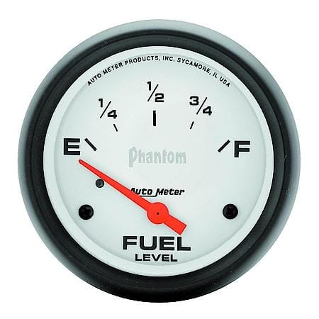 Gauge; Fuel Level; 2 5/8"; 240Oe To 33Of; Electric; Phantom