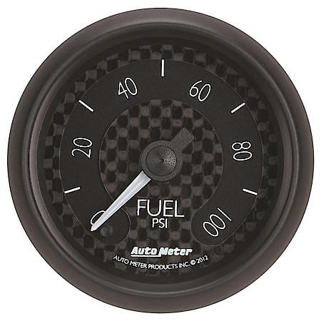 Gauge; Fuel Pressure; 2 1/16"; 100 PSI; Digital Stepper Motor; GT