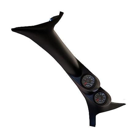 Diesel Gauge Kit; A-Pillar; Ford 99-07; Boost/EGT; 35 PSI/1600  Deg. F; Fact. Match