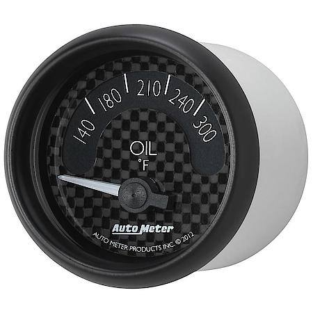 Gauge; Oil Temperature; 2 1/16"; 300 Deg. F; Electric; GT