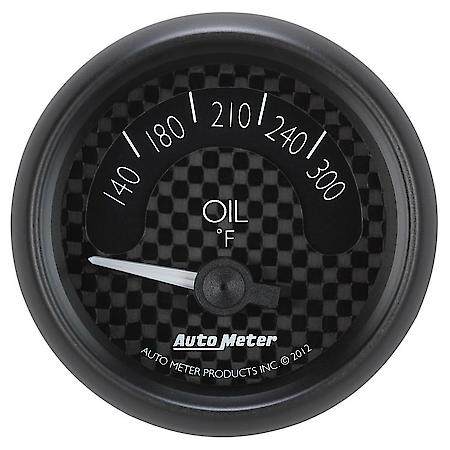 Gauge; Oil Temperature; 2 1/16"; 300 Deg. F; Electric; GT