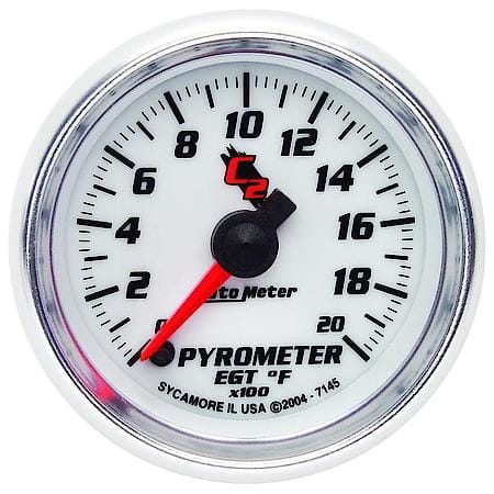Gauge; Pyrometer (EGT); 2 1/16"; 2000 Deg. F; Digital Stepper Motor; C2