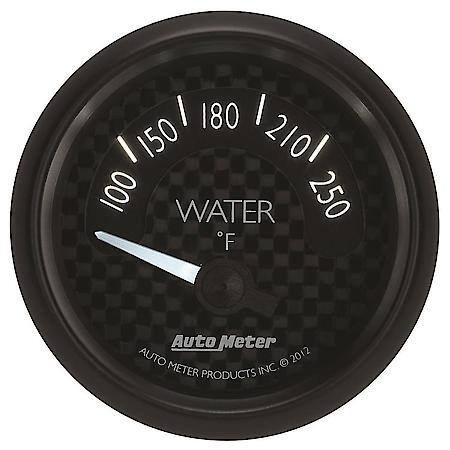 Gauge; Water Temperature; 2 1/16"; 250 Deg. F; Electric; GT