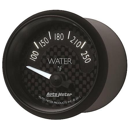 Gauge; Water Temperature; 2 1/16"; 250 Deg. F; Electric; GT