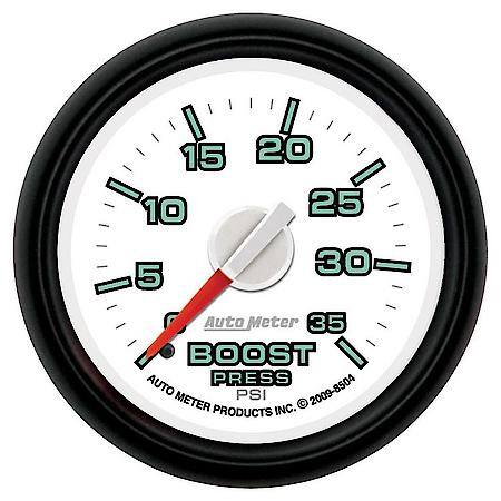 Gauge; Boost; 2 1/16"; 35 PSI; Mechanical; Ram Gen 3 Factory Match