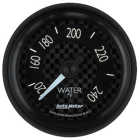 Gauge; Water Temperature; 2 1/16"; 240 Deg. F; Mechanical; GT
