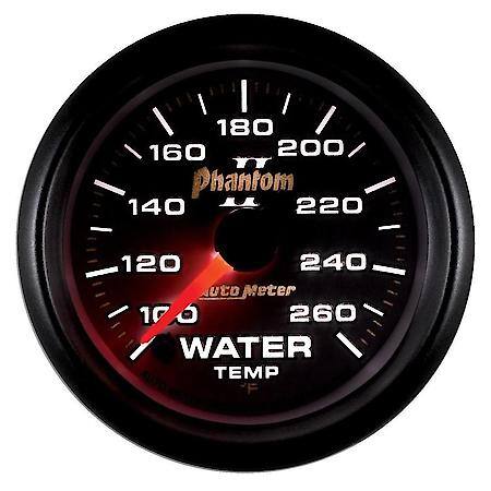 Gauge, Water Temp, 2 1/16", 100-260  Deg. F, Digital Stepper Motor, Phantom II