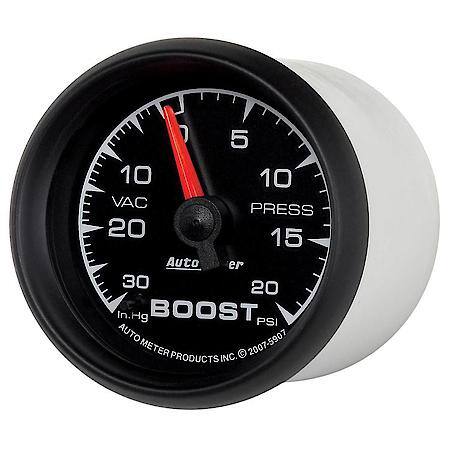 Gauge; Vac/Boost; 2 1/16"; 30Inhg-20 PSI; Mechanical; ES